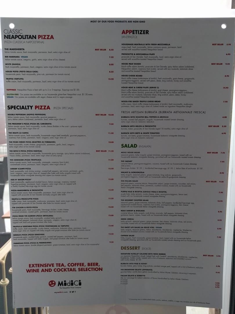 MidiCi The Neapolitan Pizza Company